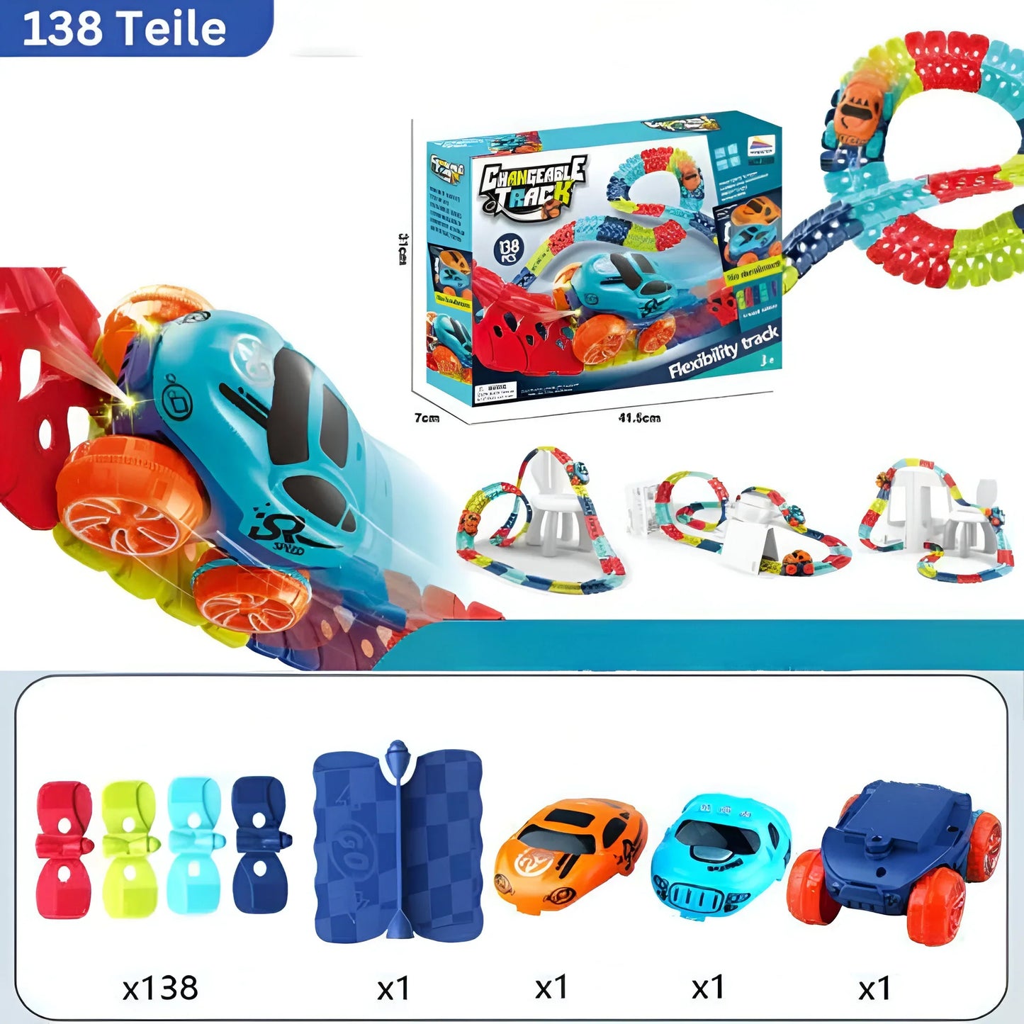 Montessori Achterbahn