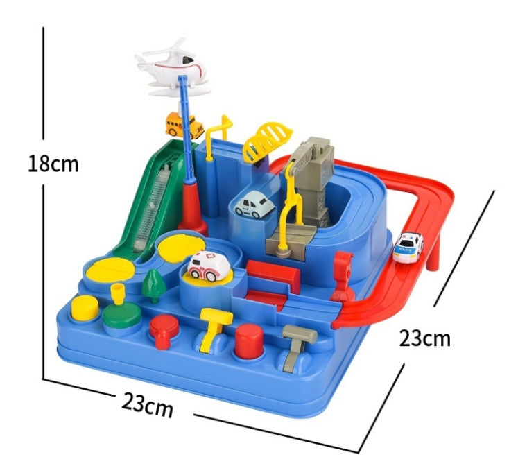 Interaktive Rennbahn