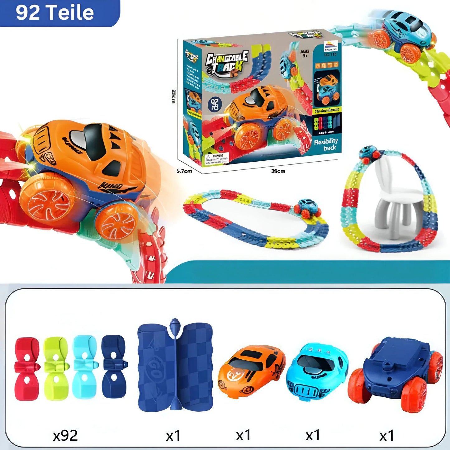 Montessori Achterbahn