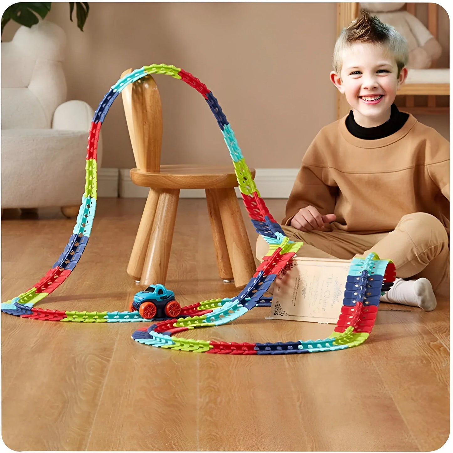 Montessori Achterbahn