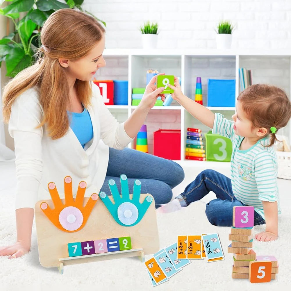 Montessori Mathe Fingerboard