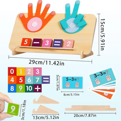 Montessori Mathe Fingerboard