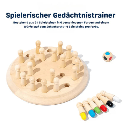 Montessori Farb-Memory Schachspiel