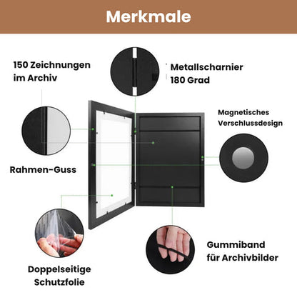 Kinderkunst-Bilderrahmen