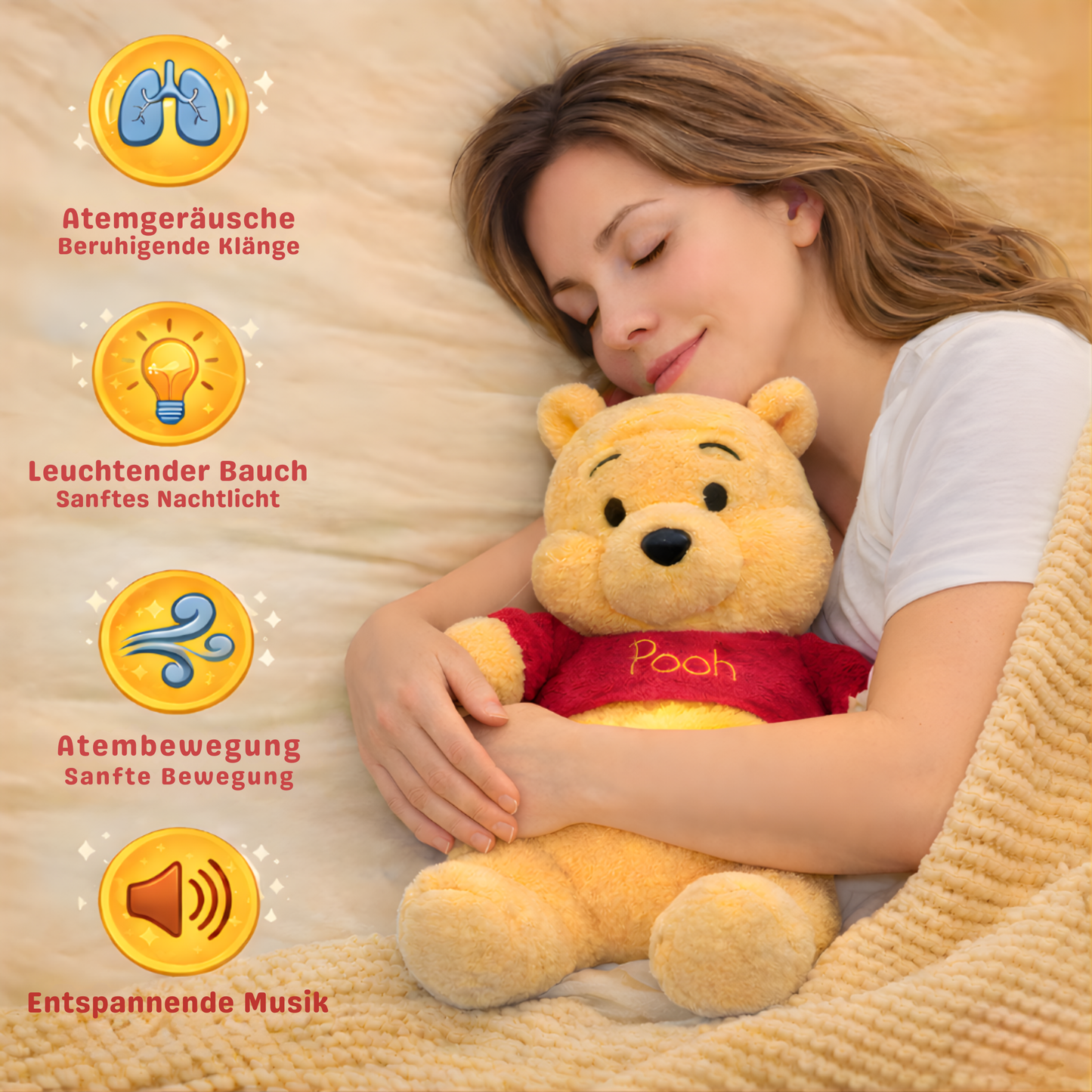 Winnie Pooh - der atmende Kuschelbär